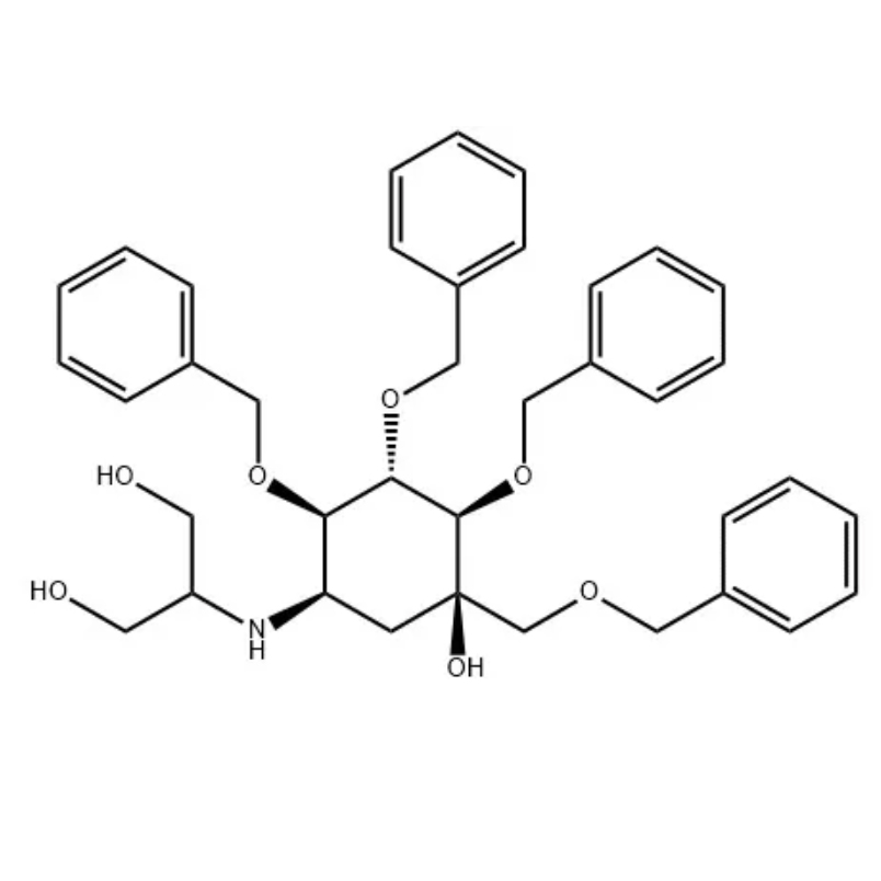 Tetrabenzyl Voglibose CAS 115250-39-0 Voglibose Impurity 2